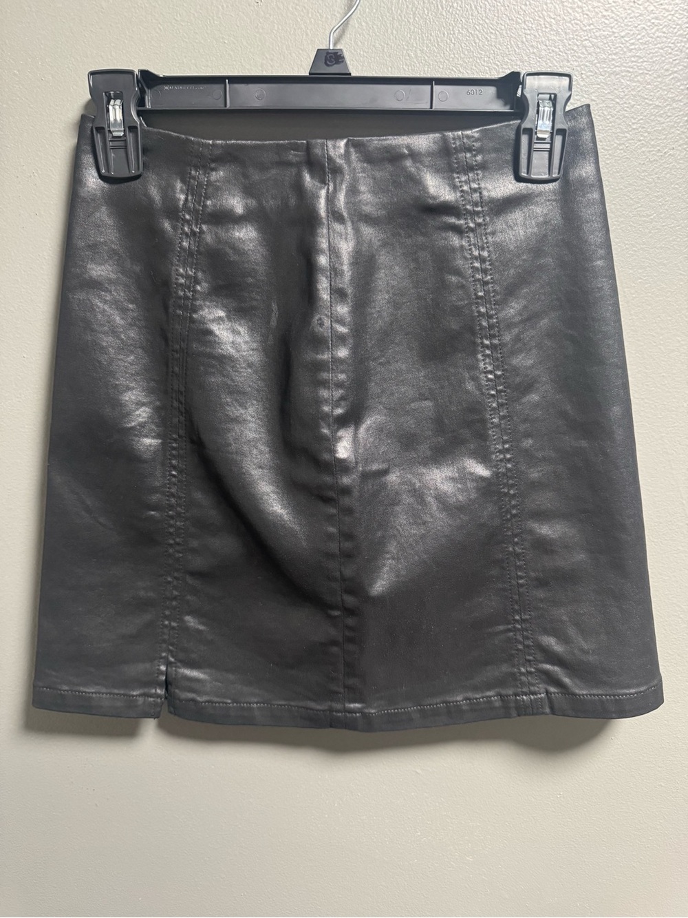 Ag Adriano Goldschmied The Adaline Mini Black Skirt 24